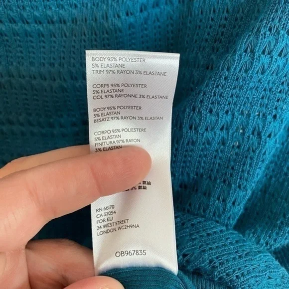 Free‎ People Sistine Hacci Cold Shoulder Top Size XS OB967835. - Picture 5 of 6